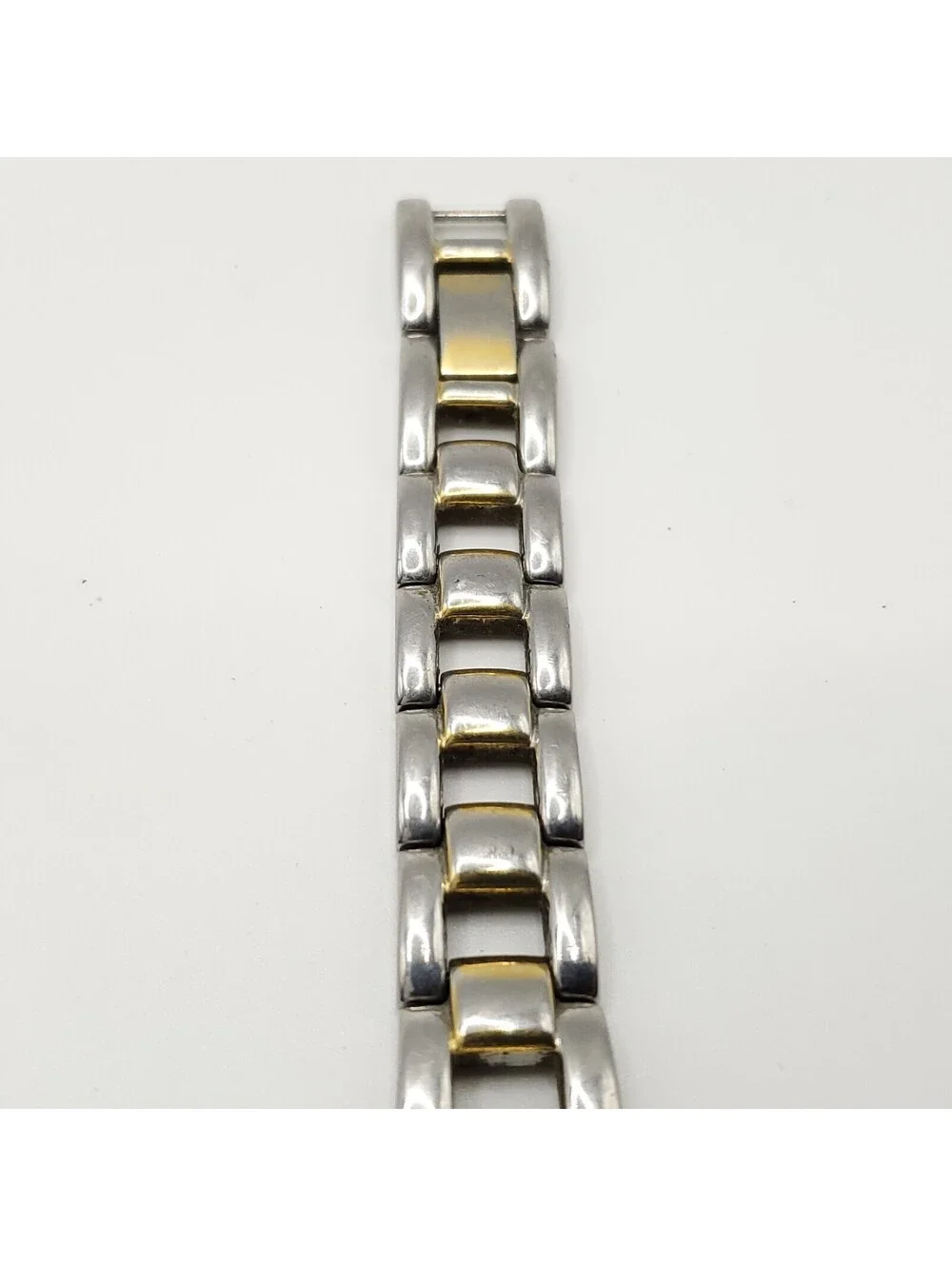 Relic By Fossil Square Womens Watch 22mm Gold Date Dial New Battery